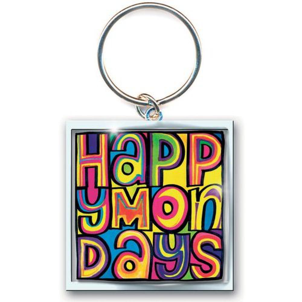Happy Mondays - Dayglo Logo Sleutelhanger - Multicolours